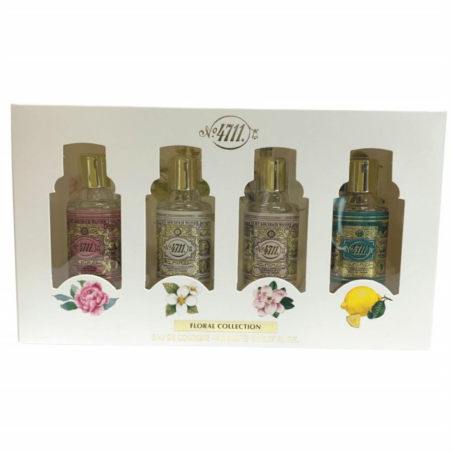 Coffret miniatures Floral Collection | 4 Eaux de Cologne