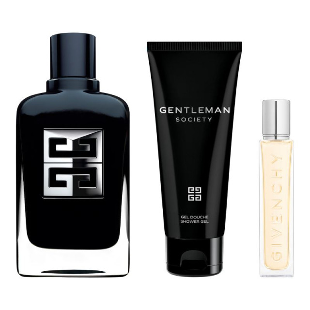 Gentleman Society | Coffret Eau de Parfum avec son Vaporisateur de Voyage et son Gel Douche