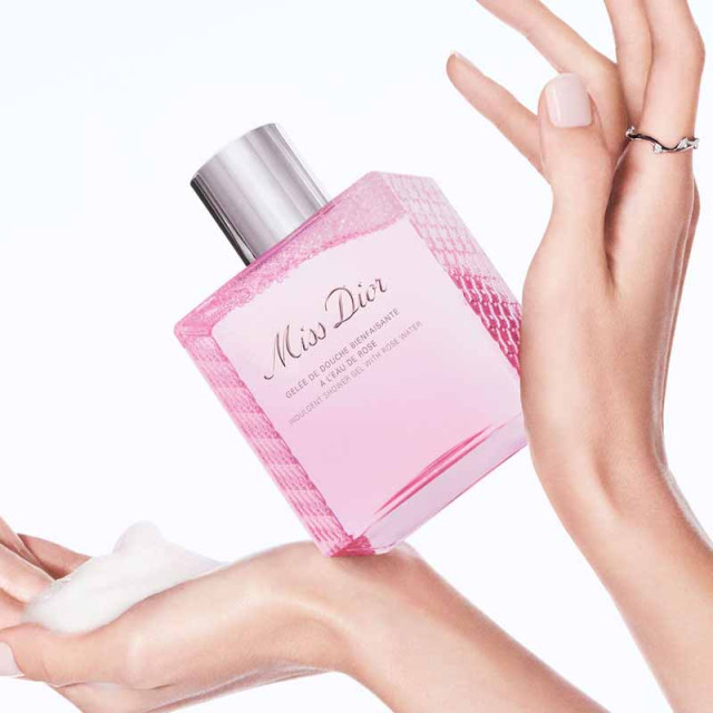 Miss Dior | Gelée de Douche bienfaisante à l'eau de rose