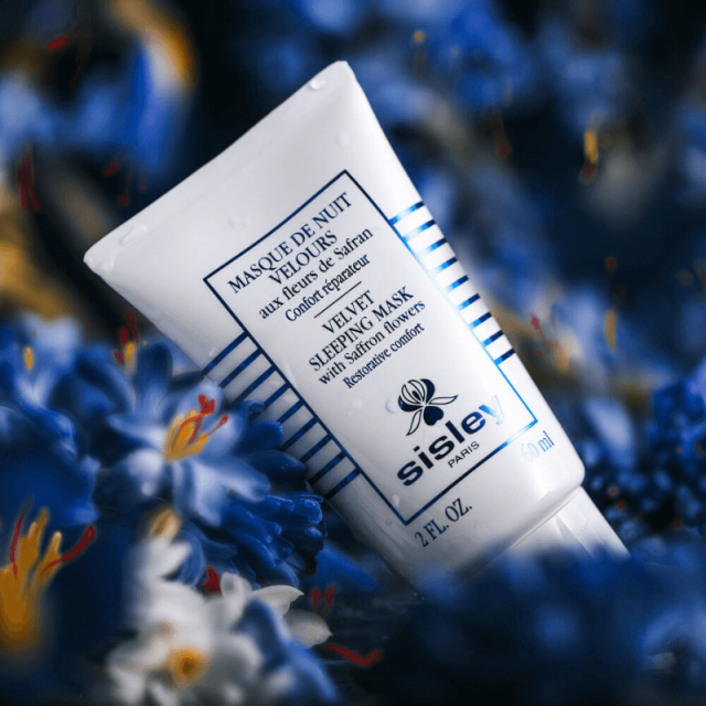 Masque de nuit velours aux fleurs de safran | SOS Confort réparateur intense - Peaux sèches