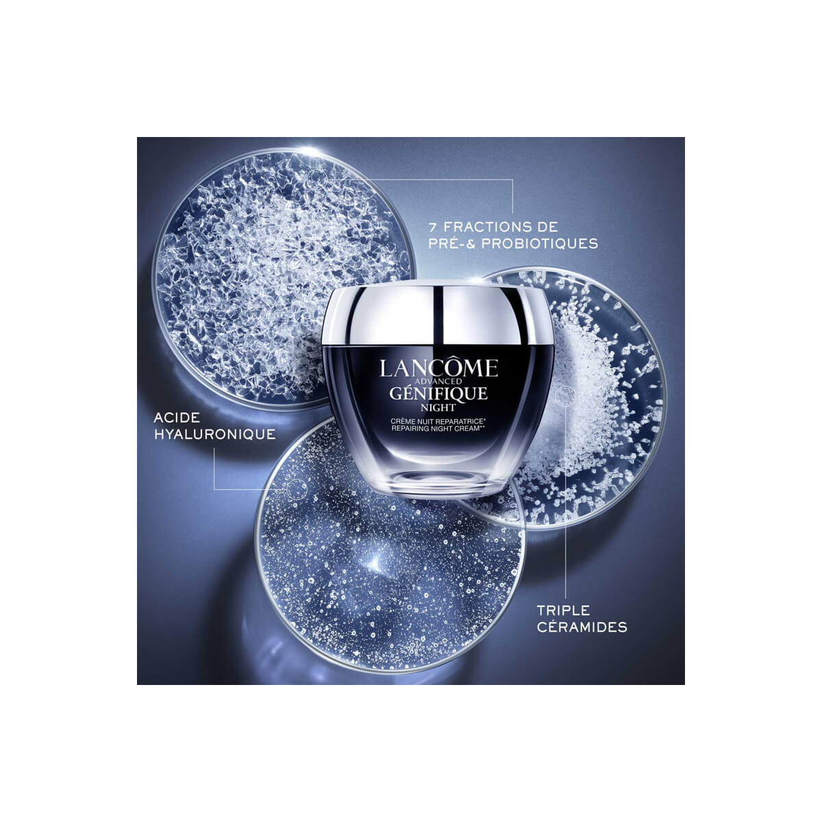 Advanced Génifique Night Crème Réparatrice LancÔme Parfumerie Burdin 9820