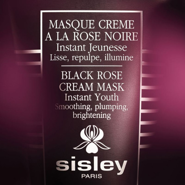 Masque crème à la rose noire | Jeunesse, lissant, repulpant éclat