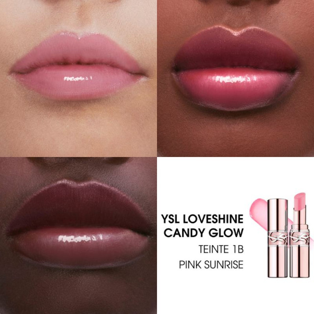 YSL Loveshine Candy Glow | Baume à lèvres teinté éclat & soin