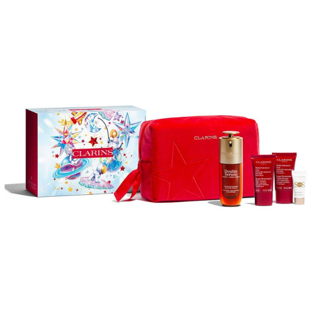 Double Sérum & Multi-Intensive | Coffret soin visage cible les signes de l'âge, redensifie & effet lift