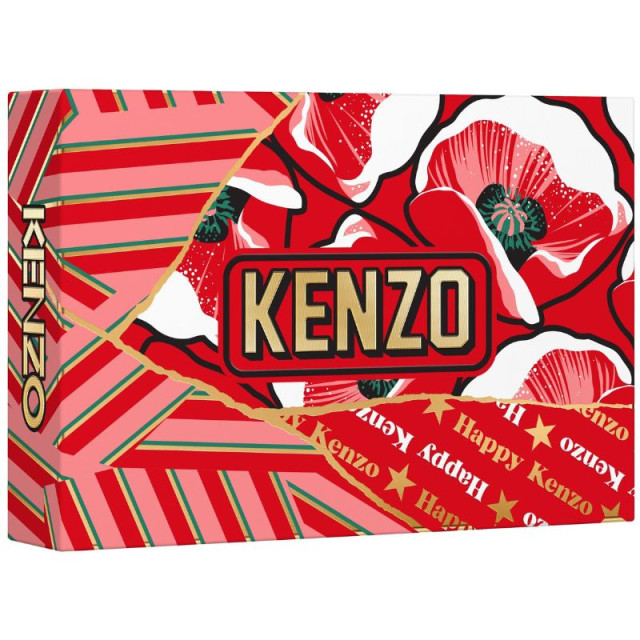 Flower by Kenzo | Coffret Eau de Parfum avec son vaporisateur de sac et son lait pour le corps