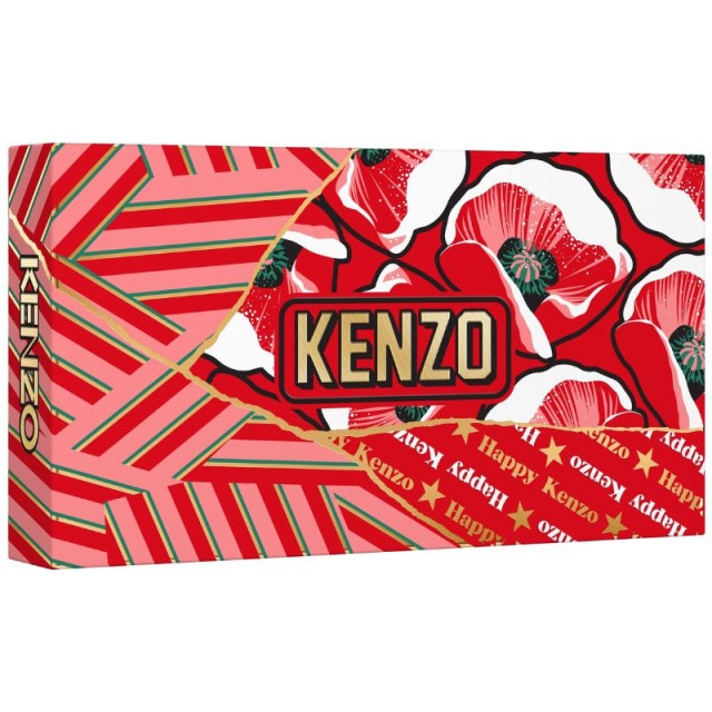 Flower by Kenzo | Coffret Eau de Parfum avec son lait pour le corps et son vaporisateur de sac