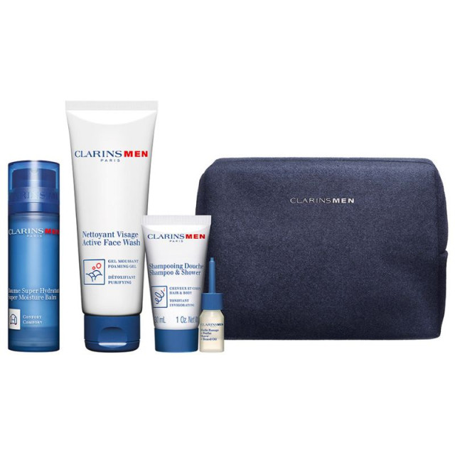 ClarinsMen | Coffret soins experts hydratants