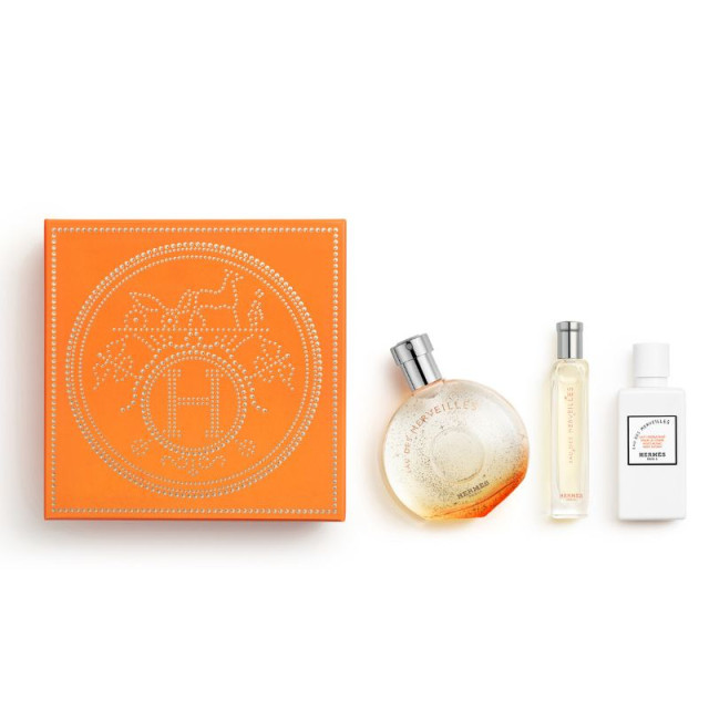 Eau des Merveilles | Coffret Eau de Toilette avec son vaporisateur de sac et son lait pour le corps