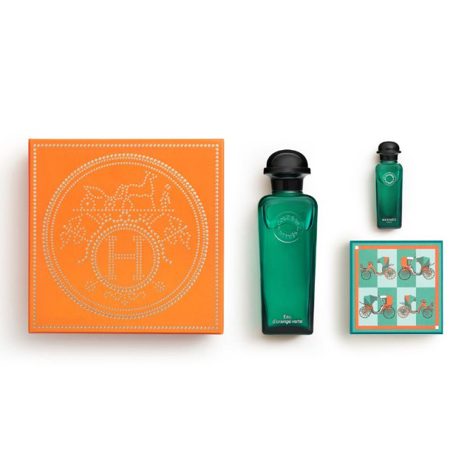 Eau d'Orange Verte | Coffret Eau de Cologne avec sa Miniature et son Savon Parfumé