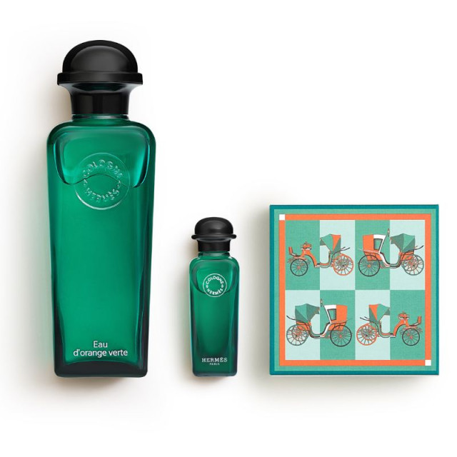 Eau d'Orange Verte | Coffret Eau de Cologne avec sa Miniature et son Savon Parfumé