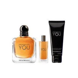 Stronger With You | Coffret Eau de Toilette avec son vaporisateur de voyage et son gel douche