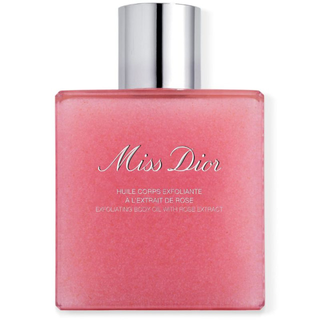 Miss Dior | Huile Corps exfoliante à l'extrait de rose