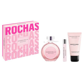 Mademoiselle Rochas | Coffret Eau de Parfum avec son vaporisateur de sac et son lait corps