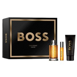 Boss The Scent | Coffret Eau de Toilette avec son vaporisateur de voyage et son gel douche