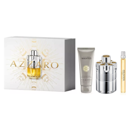 Azzaro Wanted | Coffret Eau de Parfum, shampoing et vaporisateur de voyage