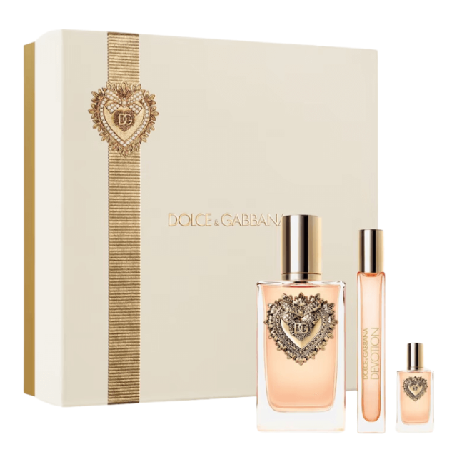 Devotion | Coffret Eau de Parfum, vaporisateur de sac et miniature