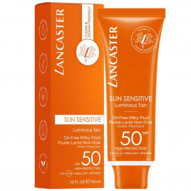 Sun Sensitive | Fluide Lacté Non-Gras Visage SPF50